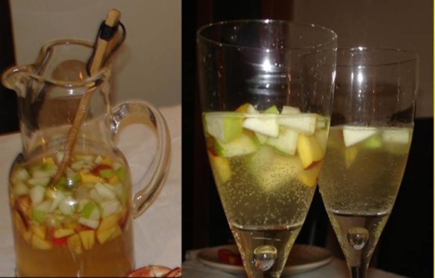 Sangria de Espumante Receitas Fáceis