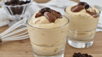 Mousse rápida de café